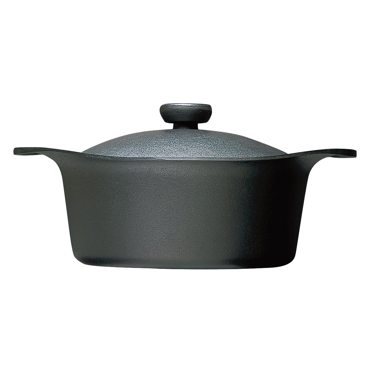 柳宗理　南部鉄器　深型 柳宗理/南部鉄器/鍋 深型鍋 鉄蓋ハンドル付【ゆうパケット不可