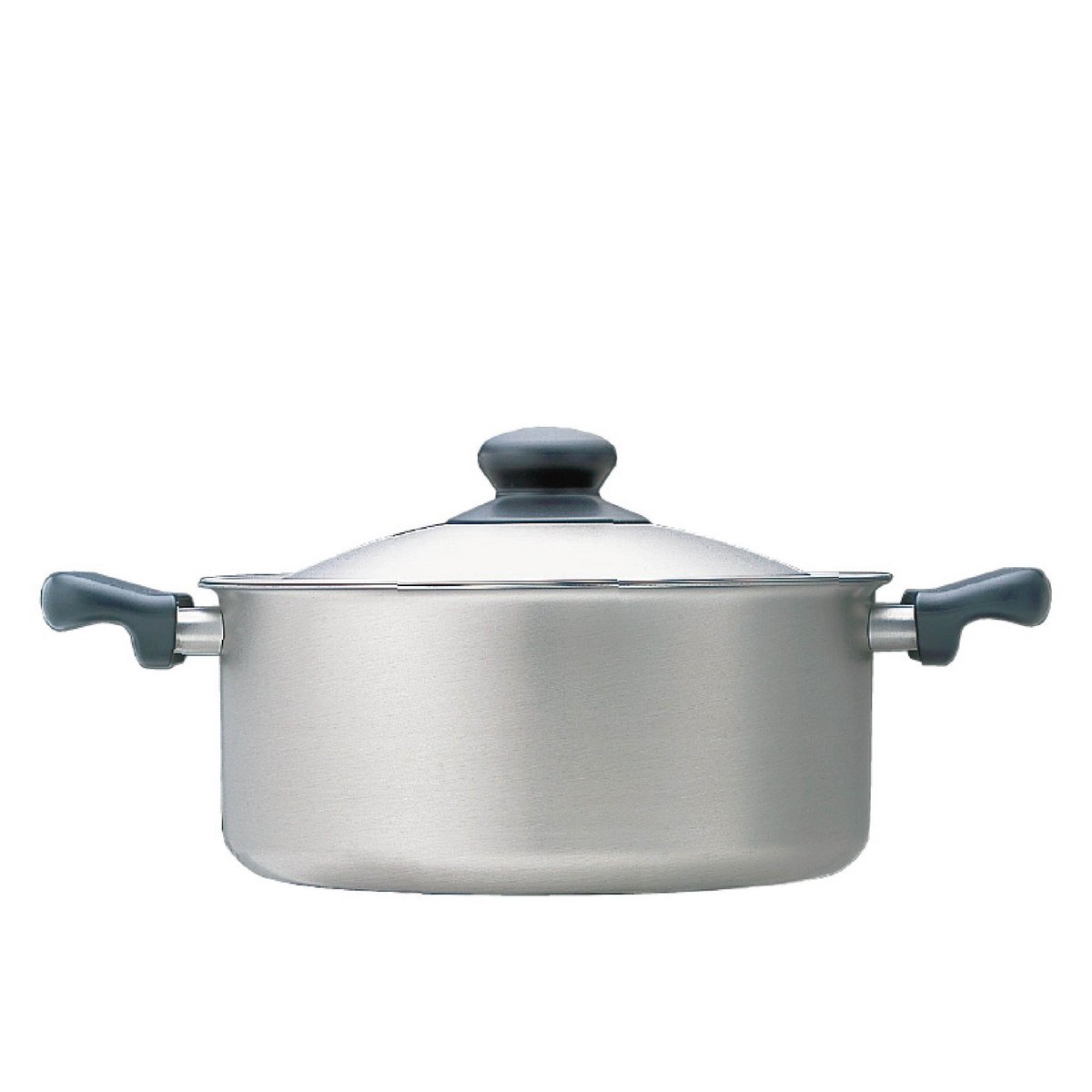 ステンレス・アルミ三層鋼 両手鍋 浅型 | Yanagi-Shop