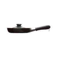 鉄フライパン25cm ダブルファイバー窒素加工／蓋付き | Yanagi-Shop