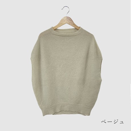 ❤新品未使用　佐藤繊維 　素敵なニットセーター❤ S-LL】ゆるっと大人レトロなノスタルジック求心柄ニット（ニット