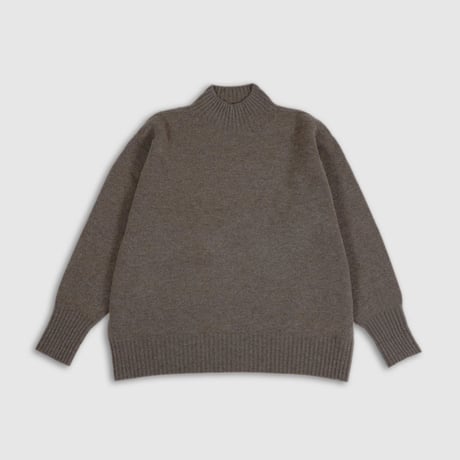 ❤新品未使用　佐藤繊維 　素敵なニットセーター❤ 総柄モールニットクルーネック ユニセックス（ニット/セーター