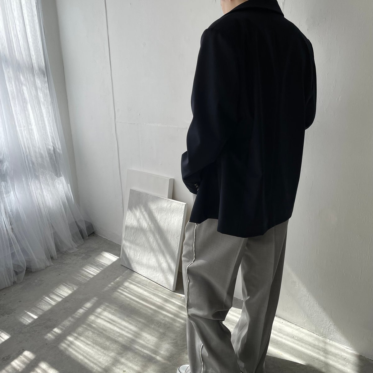 think pattern メッシュラッセルテーラードジャケット(キット) think pattern メッシュラッセルテーラードジャケット(キット) - メルカリ