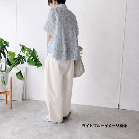 まんまるブラウス(型紙/キット)　CW26-138BL