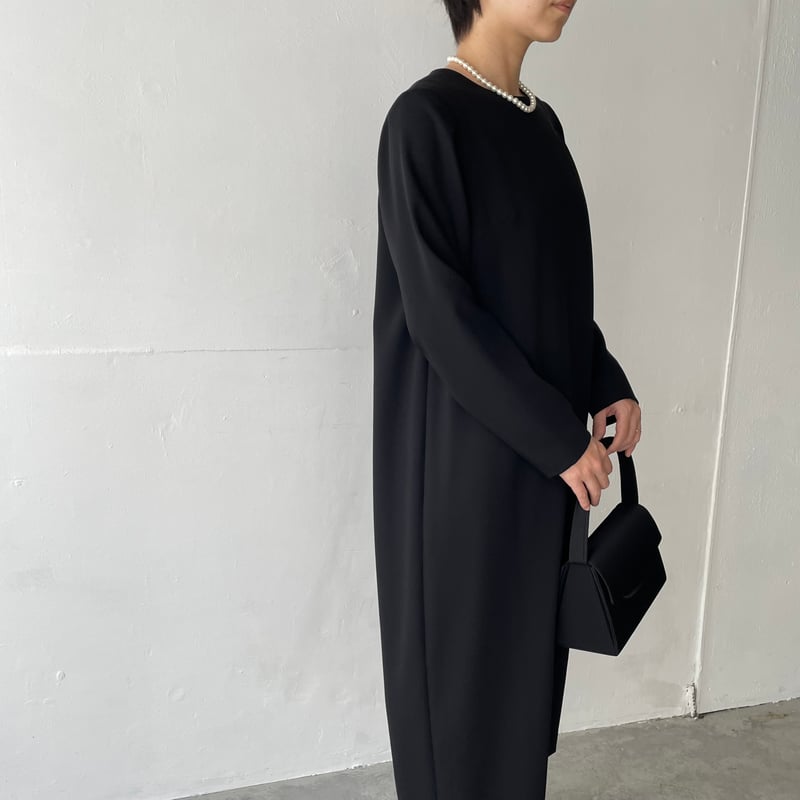 thinkblack》 アシンメトリータックワンピース(キット/お仕立て) CW25