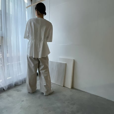 ウエストタックブラウス(型紙)　CW25-90BL