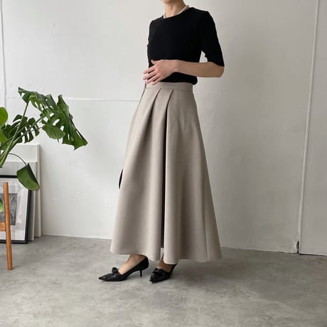 タックタックフレアスカート(型紙/キット)　CW26-136SK