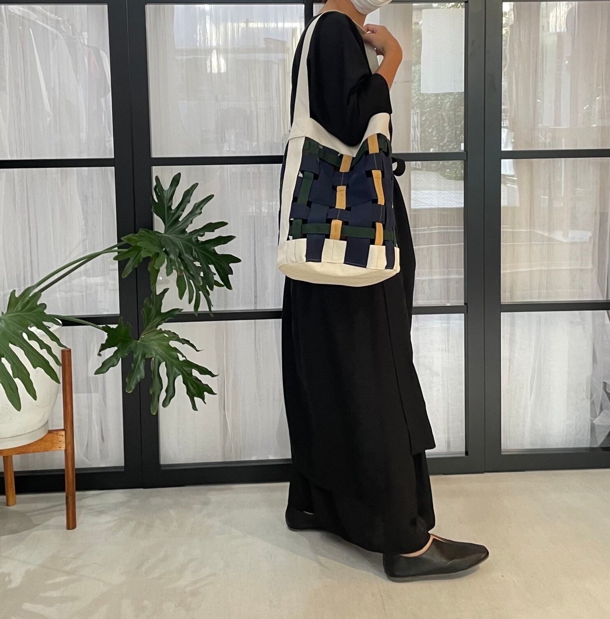 格子バッグパターン(型紙) CW22-29BAG | think pattern