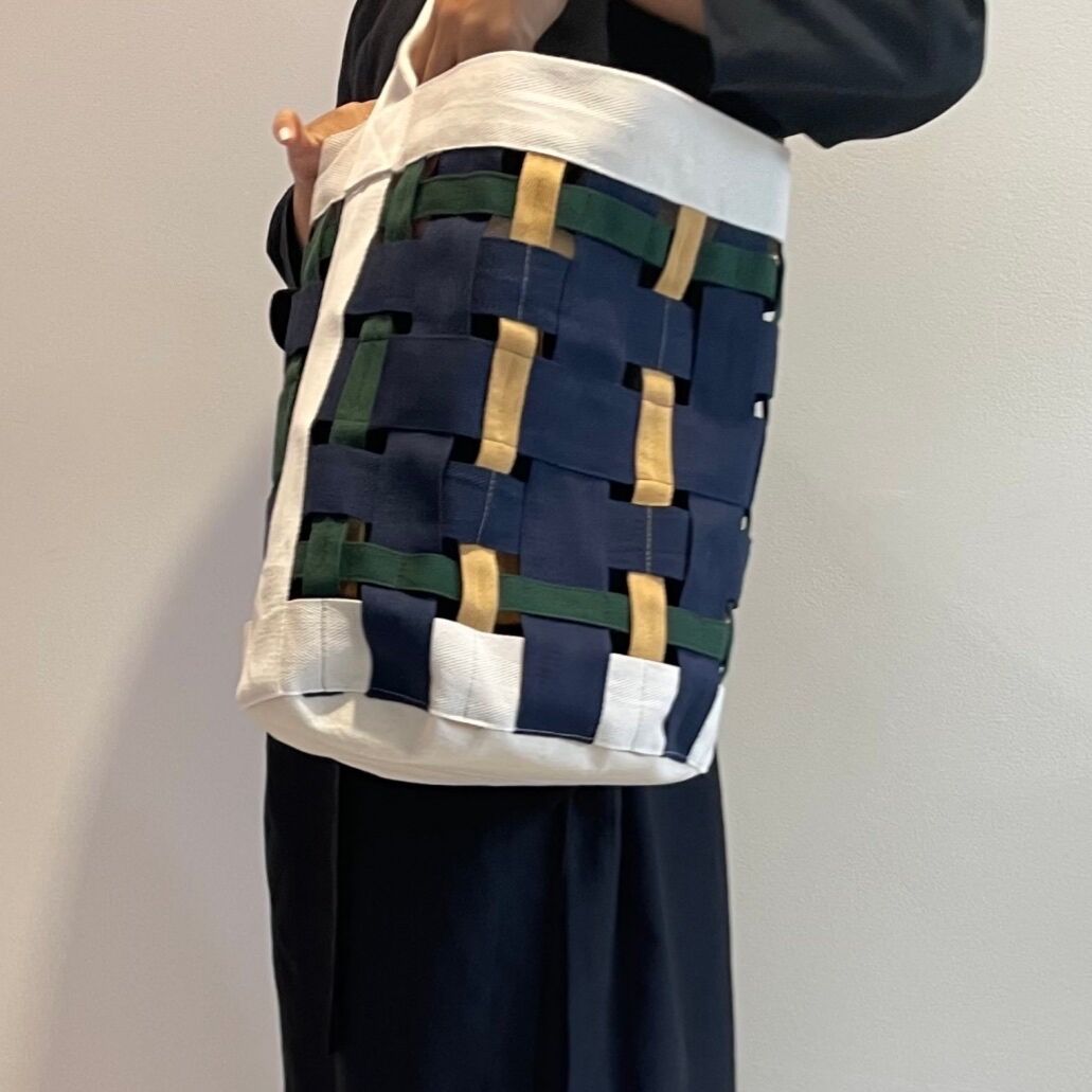 格子バッグパターン(型紙) CW22-29BAG | think pattern ハンドメイド