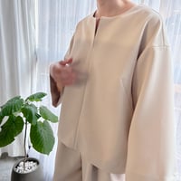 リラクシーブラウス(型紙/キット)　CW25-128BL