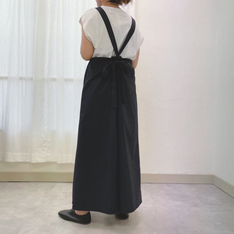 大人可愛いサロペット(型紙) CW21-16AO | think pattern ハンドメイド