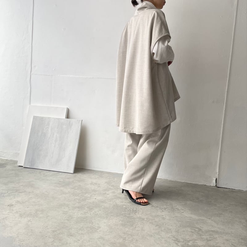 雑誌掲載》3WAYジレ(型紙) CW24-82VT | think pattern ハンドメ