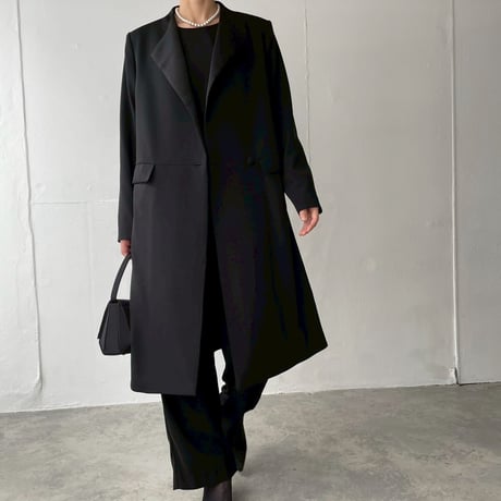 《thinkblack》　ストレートタックパンツ(キット/お仕立て)　CW25-96PT