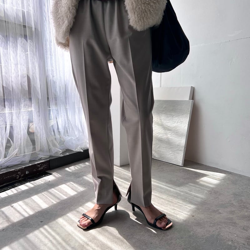 スリムスリットパンツ(型紙) CW24-62PT | think pattern ハンドメイド
