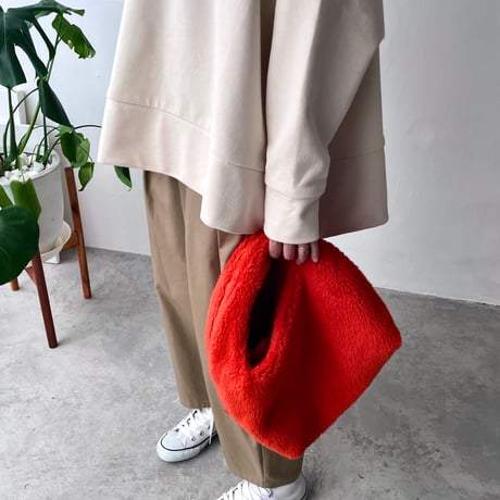 もこもこバッグ2024(型紙/キット)　CW24-71BAG