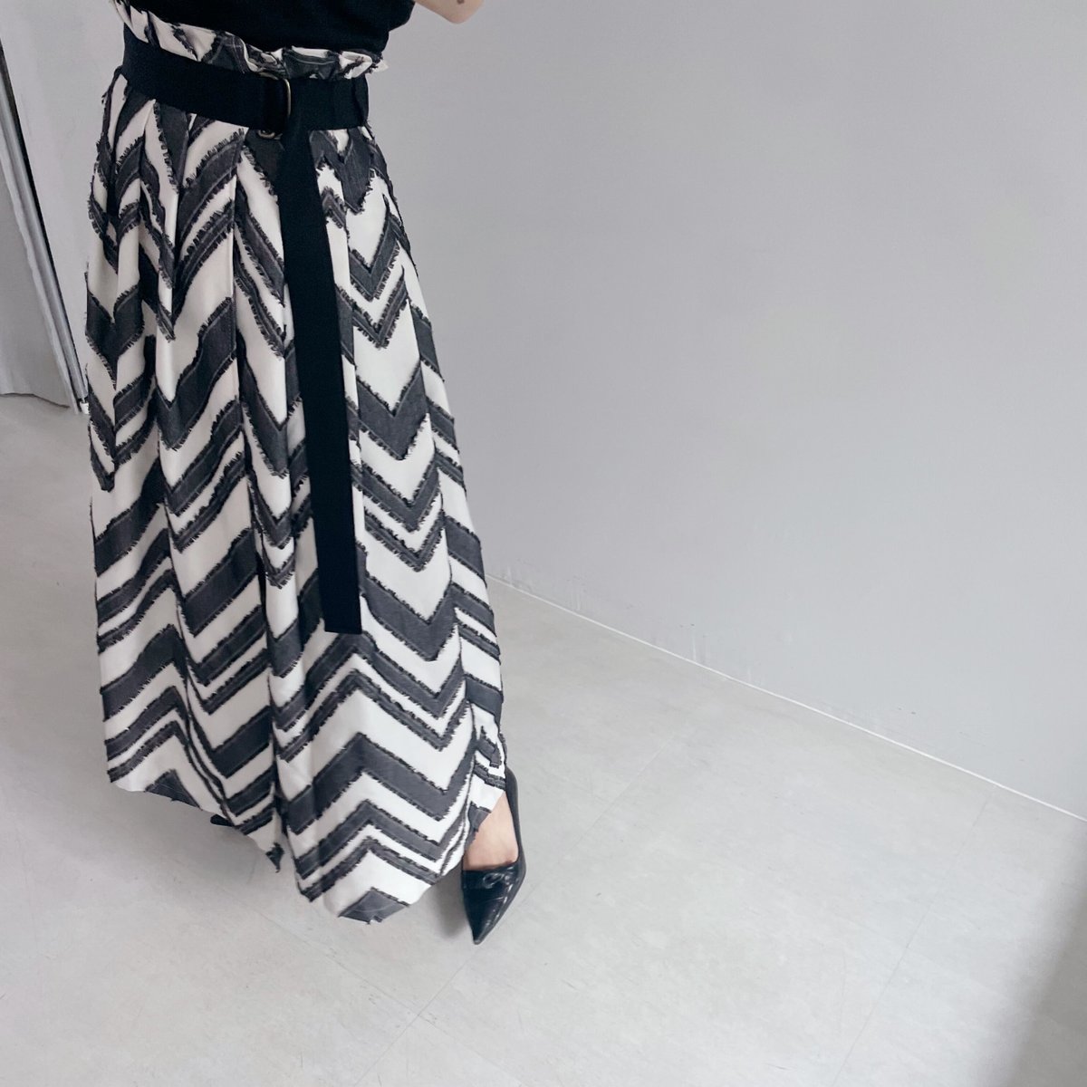 think pattern デザインタックロングスカートキットL〜LL傷あり fit=scale-down,w=1200