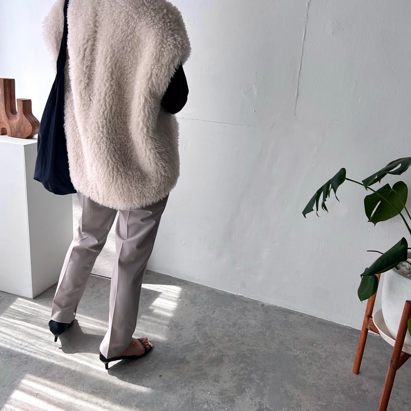 スリムスリットパンツ(型紙) CW24-62PT | think pattern ハンドメイド