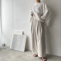 《雑誌掲載》ダブルタックパンツ(型紙)　CW24-83PT