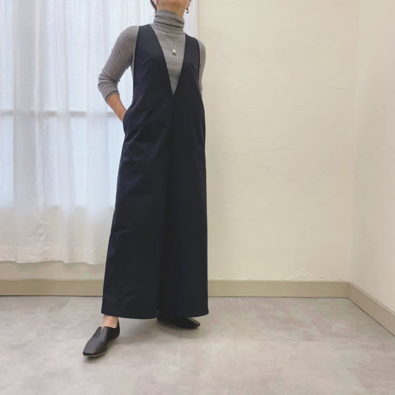 大人可愛いサロペット(型紙) CW21-16AO | think pattern ハンドメイド