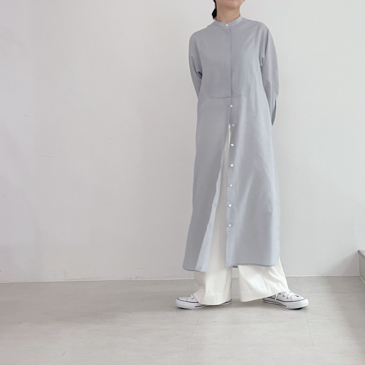 m.uuu.mページ 2WAY》ボザムシャツ&シャツワンピース(型紙) CW23-44OP | think pat