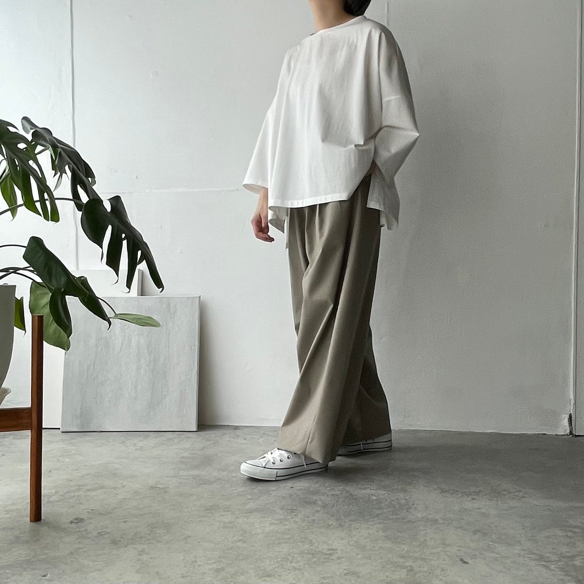 バレルタックパンツ(型紙) CW25-88PT | think pattern ハンドメイド用