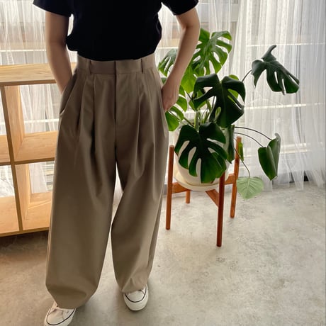 バレルタックパンツ(型紙)　CW25-88PT