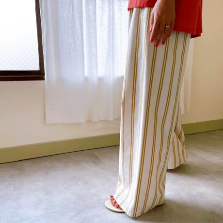 《裏付き》シームレスパンツ(型紙) CW21-17PT