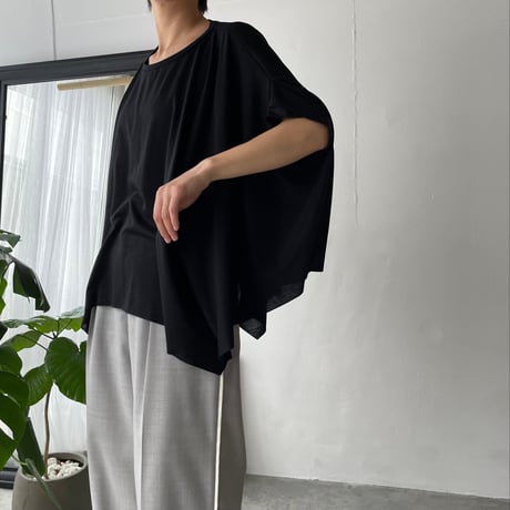 デザインヘムオーバーＴシャツ(型紙/キット)　CW25-103PO