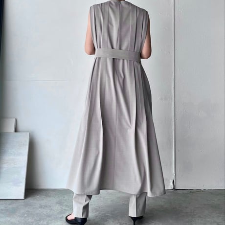 ショルダータックワンピース(型紙)CW24-61OP