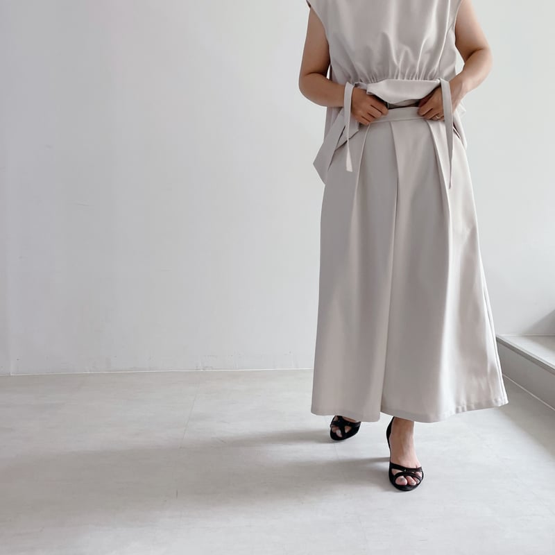 本掲載》シルエットが選べるフロントタックパンツ(型紙) CW23-43PT