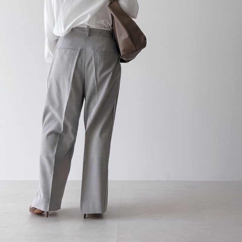 裏付き》スタイリッシュパンツ(型紙) CW24-55PT | think pattern ハ