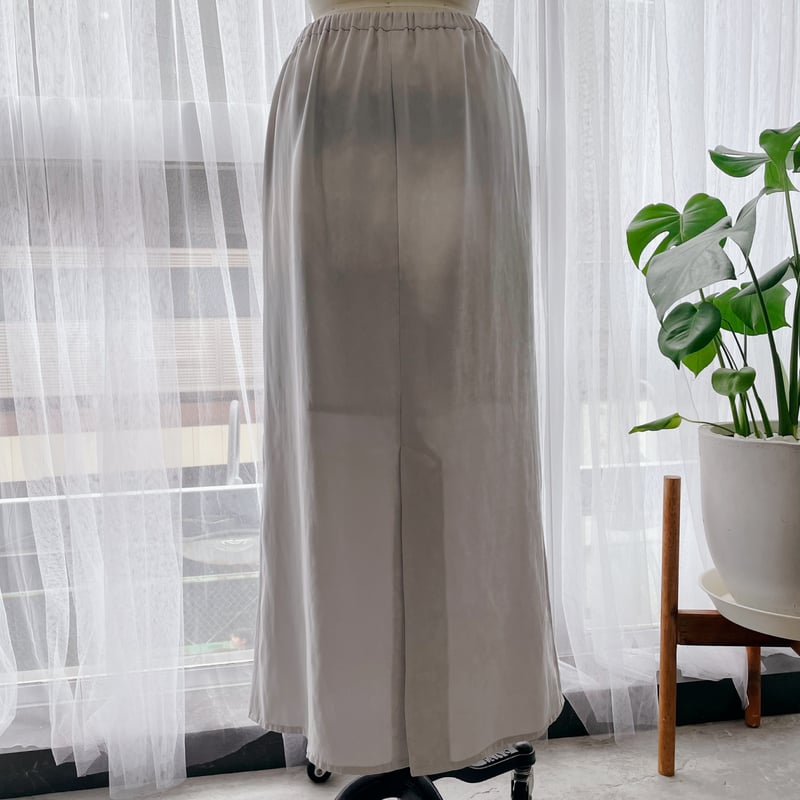 裏付き》ストレートロングスカート(型紙)CW24-60SK | think pattern