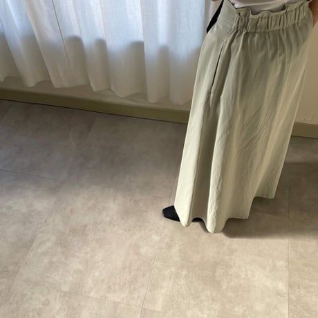 巻きスカート風ロングスカート(型紙)　CW21-08SK