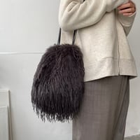 まんまるファーバッグ2025(型紙/キット)　CW25-117BAG