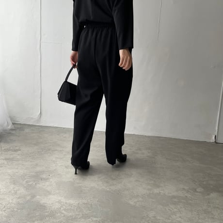 《thinkblack》　ストレートタックパンツ(キット/お仕立て)　CW25-96PT