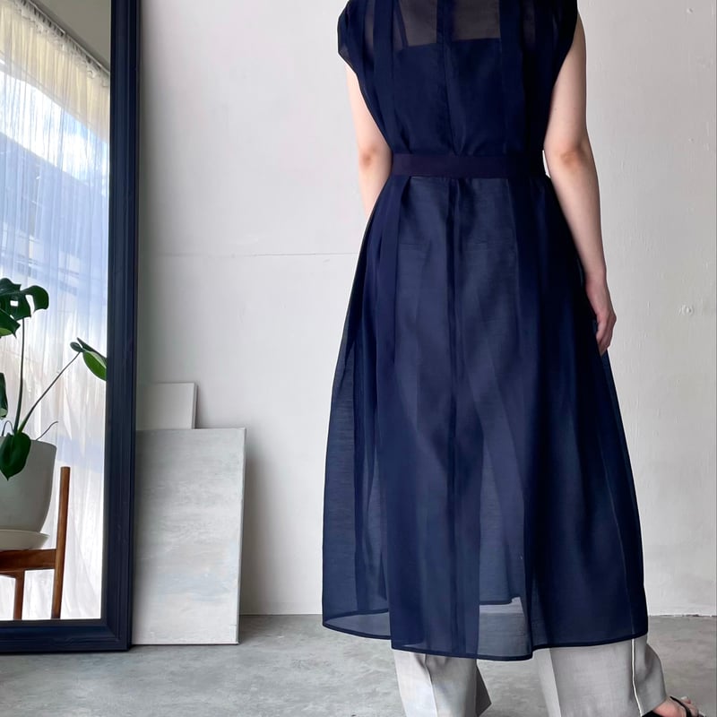 ショルダータックワンピース(型紙)CW24-61OP | think pattern ハンドメ