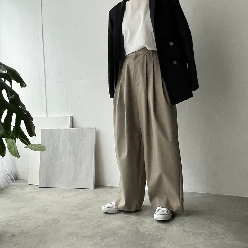 バレルタックパンツ(型紙) CW25-88PT | think pattern ハンドメイド用