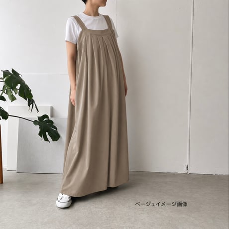 タックワイドサロペット(型紙/キット)　CW26-142AO