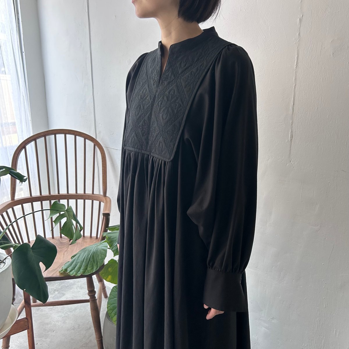 ヨークタックワンピース(型紙) CW24-80OP | think pattern ハンドメイ