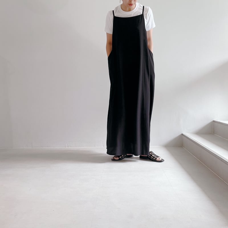 gather/エプロンドレス 本掲載》ドレスエプロン（型紙）CW23-38OP | think pattern ハンドメイ