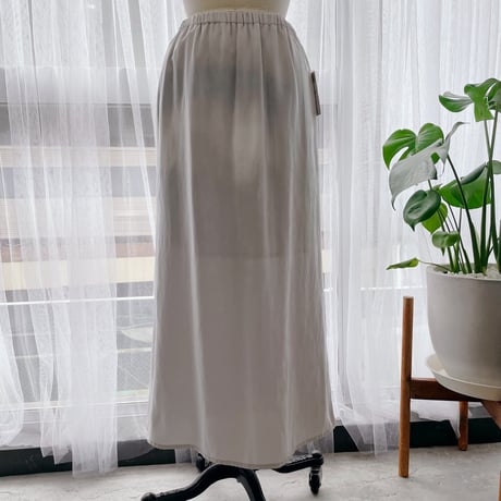 《裏付き》ストレートロングスカート(型紙)CW24-60SK