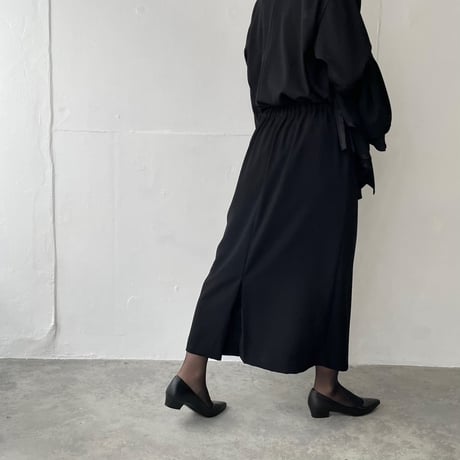 《thinkblack》　アシンメトリータックスカート(キット/お仕立て)　CW25-95SK