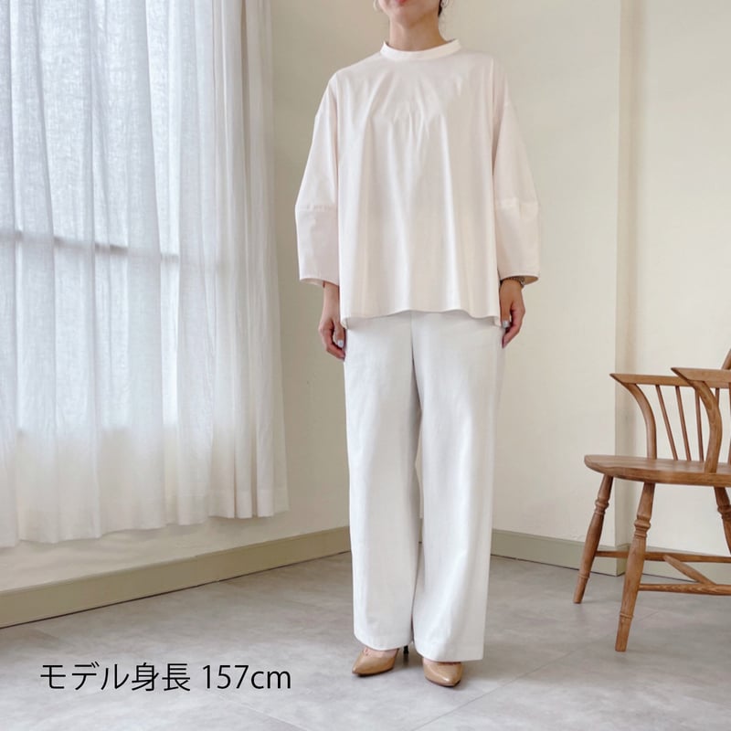 ランタンスリーブが可愛いブラウス(型紙) CW22-22BL | think pattern