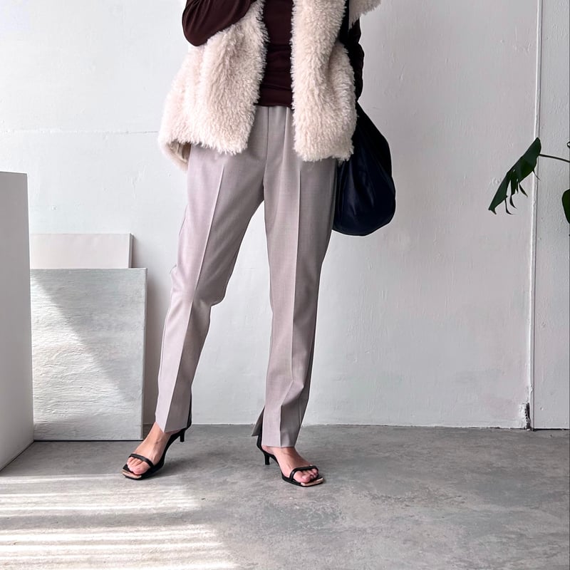 スリムスリットパンツ(型紙) CW24-62PT | think pattern ハンドメイド