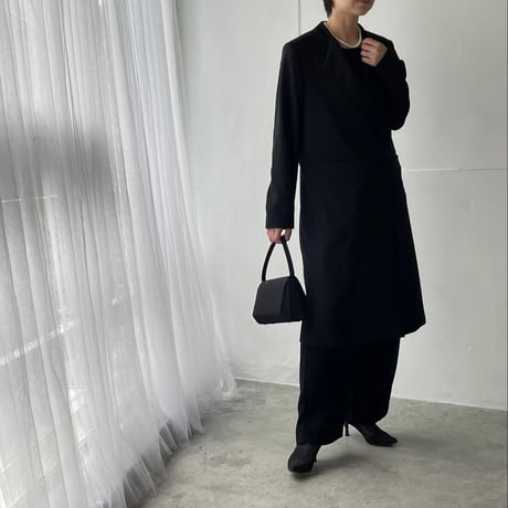 《thinkblack》ウエスト切替ロングジャケット(キット/お仕立て)　CW25-92JK
