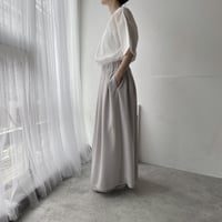 マキシ丈タックキュロット(型紙/キット)　CW26-135PT
