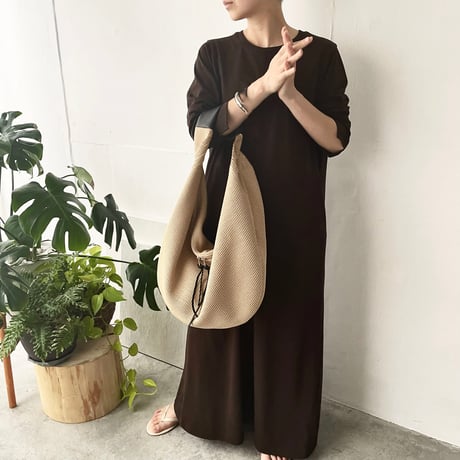 ハーフムーンバッグ(型紙/キット)　CW26-140BAG