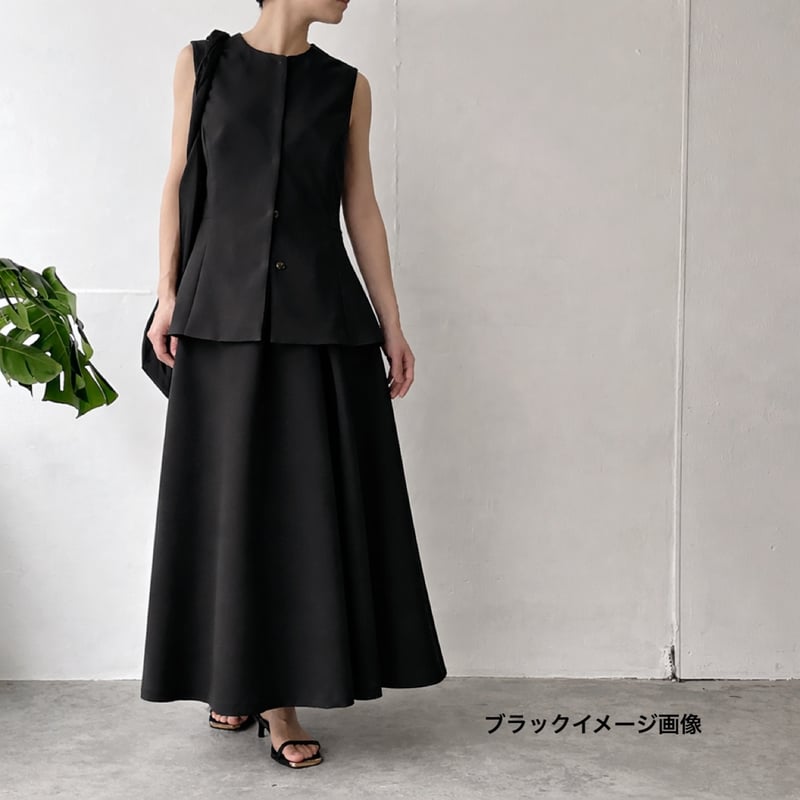 2wayペプラムベスト(型紙/キット) CW26-137VT | think pattern