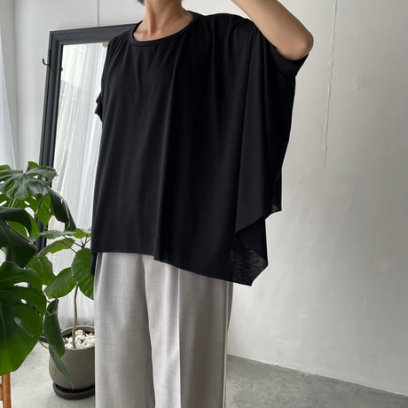 デザインヘムオーバーＴシャツ(型紙/キット)　CW25-103PO