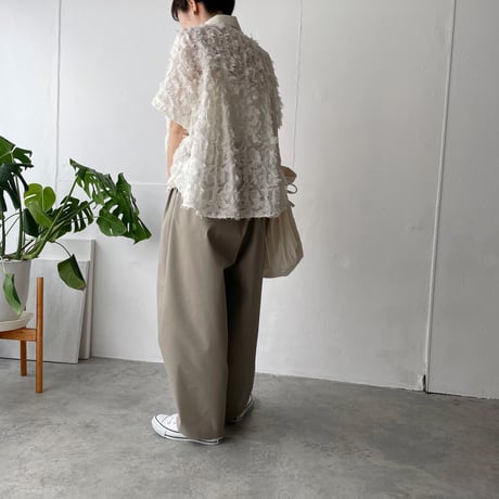 まんまるブラウス(型紙/キット)　CW26-138BL