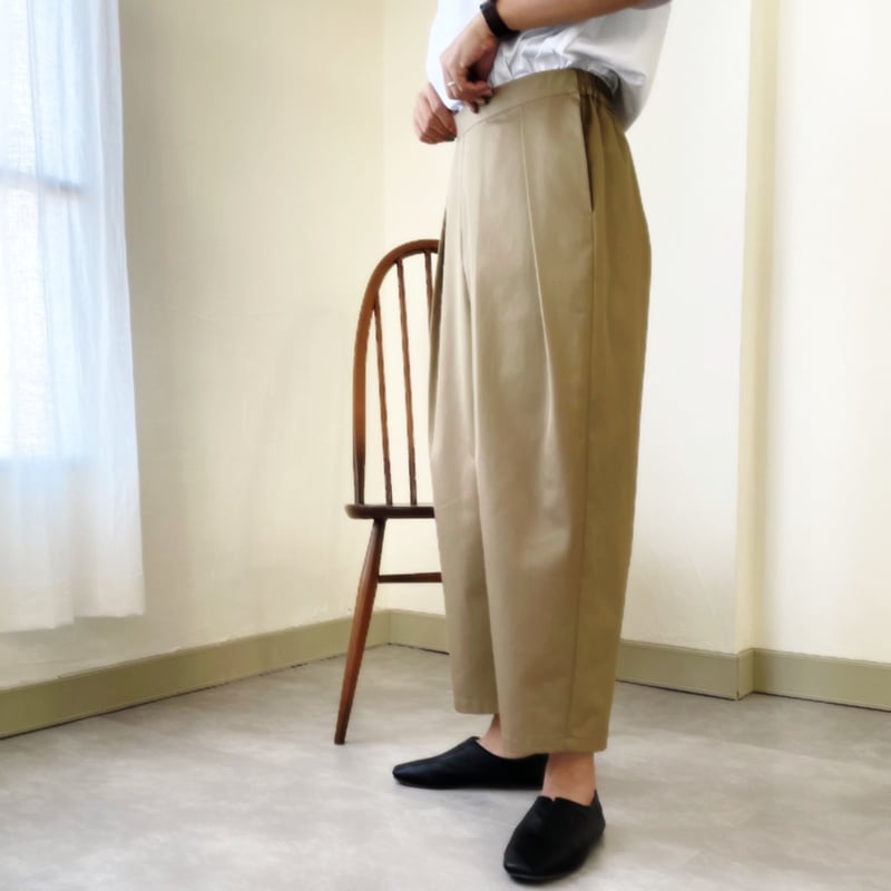 脇あきタックパンツ(型紙) CW21-13PT | think pattern